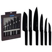 Set complet de couteaux de cuisine 6pcs. Inox