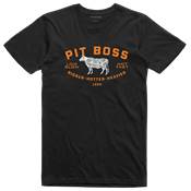 T-Shirt Pit Boss Homme Grilling Master, noir