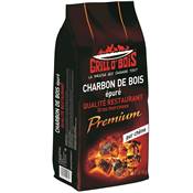 Charbon de Bois - Pur Chne - Sac de 8 kgs Grill O'Bois